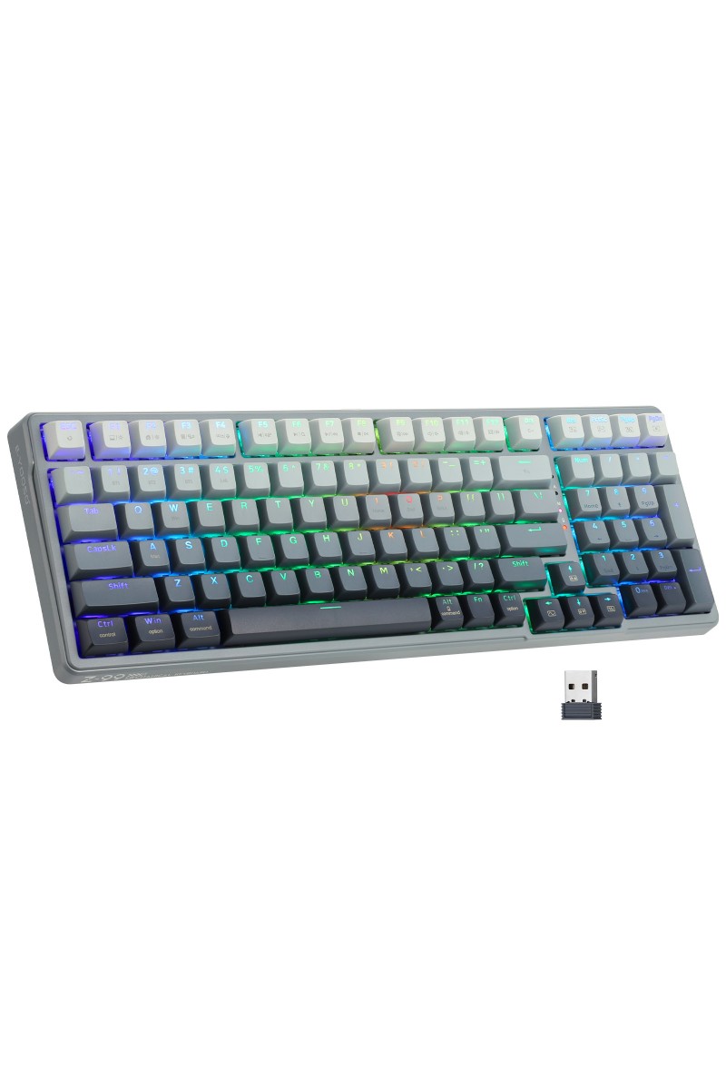 Wireless Bluetooth 2.4G 94 keys Mechanical Keyboard  