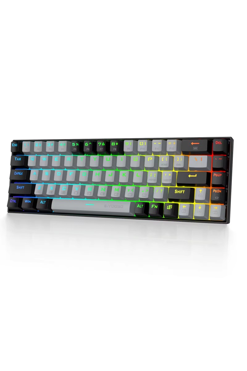 68keys RGB Wired Mechanical gaming Keyboard  