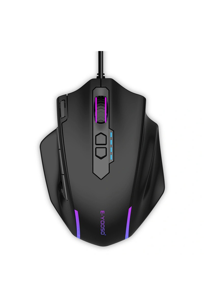 Large wire gaming Mouse 5 Level 12400 DPI 