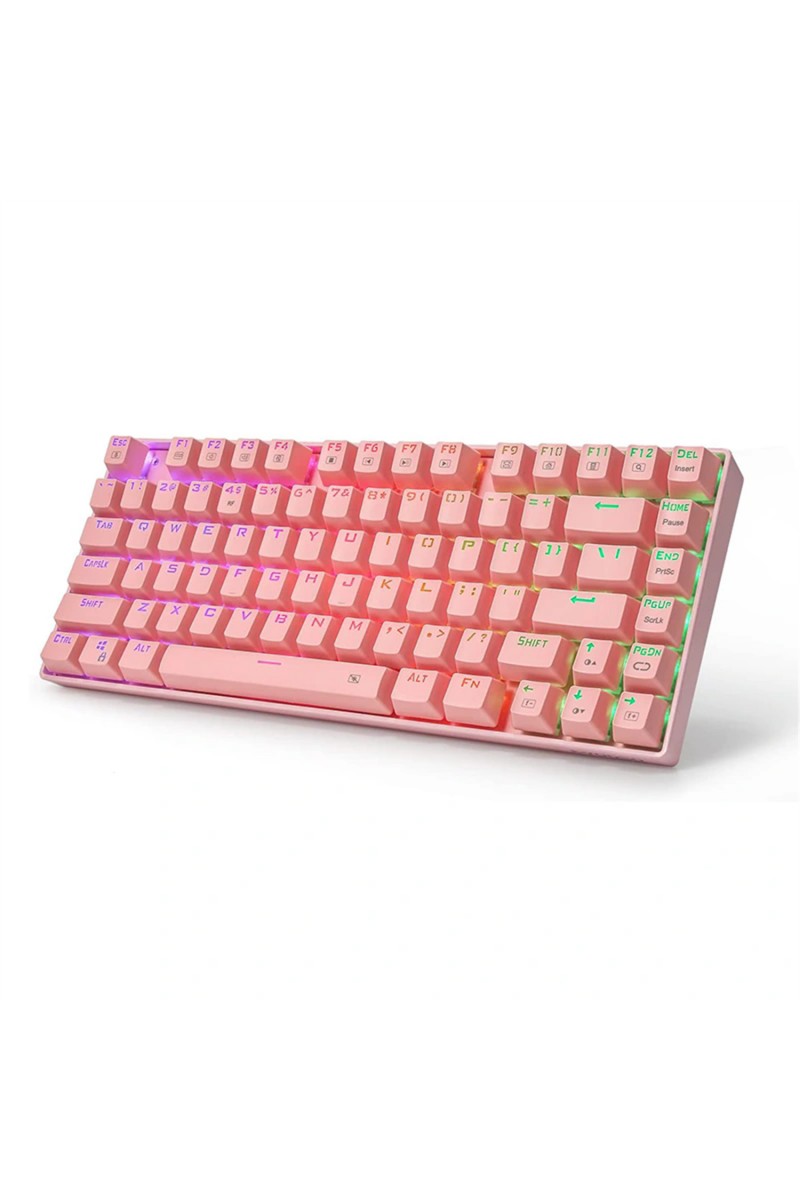 Wireless Mechanical Keyboard 2.4Ghz/USB 81keys 