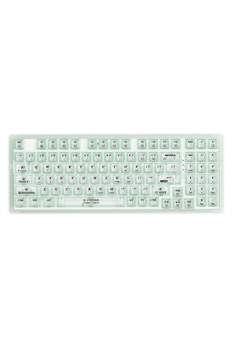 94 Keys Mechanical Gaming Keyboard Wired 