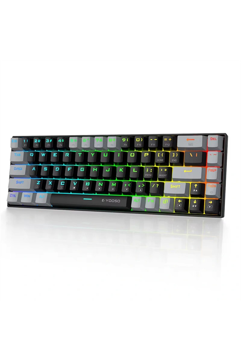 68keys RGB Wired Mechanical gaming Keyboard 