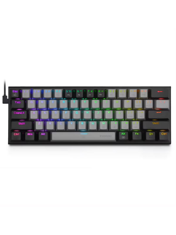 61keys 60% RGB Wired Gaming Mechanical Keyboard 